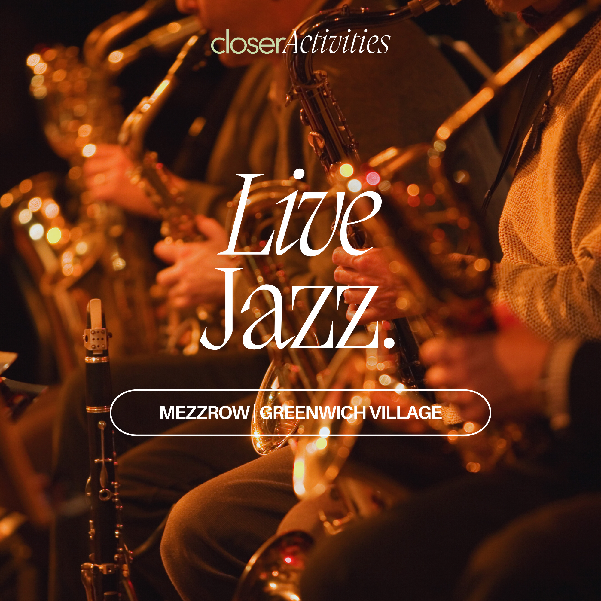 Live Jazz | 10.21.24 - Closer
