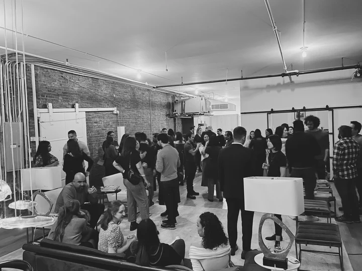 People gathered around a table